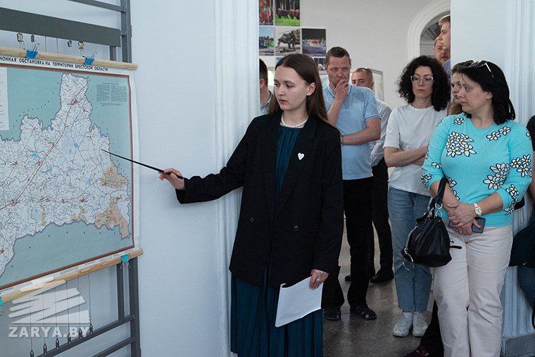 В Брестском краеведческом музее открылась выставка «Черная быль Брестской земли»