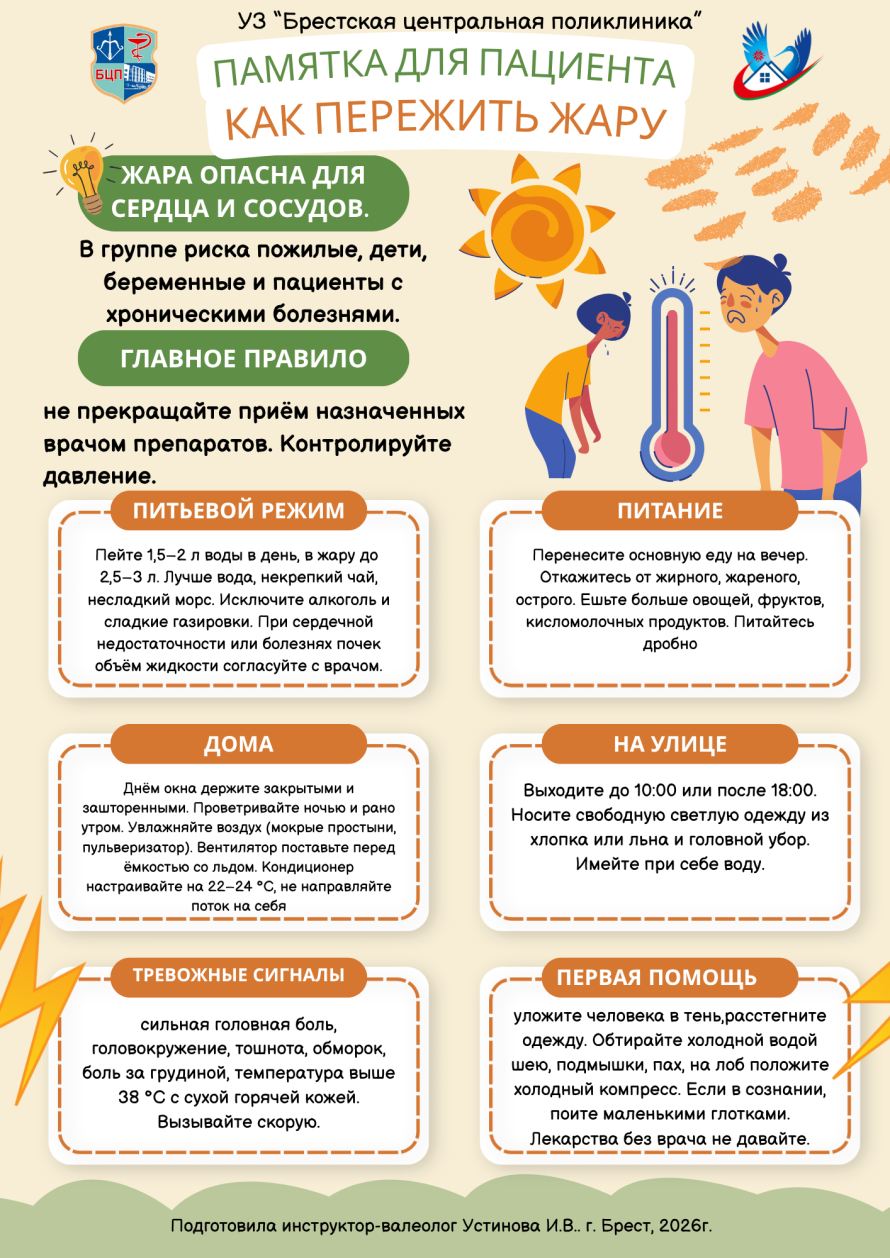 Как пережить жару