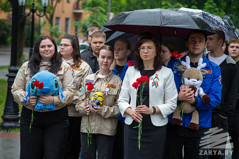 Молодежь студенческих отрядов Бреста дала официальный старт третьему трудовому семестру