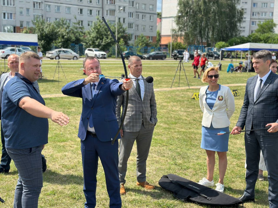 В Бресте официально открыт Чемпионат Республики Беларусь по стрельбе из лука