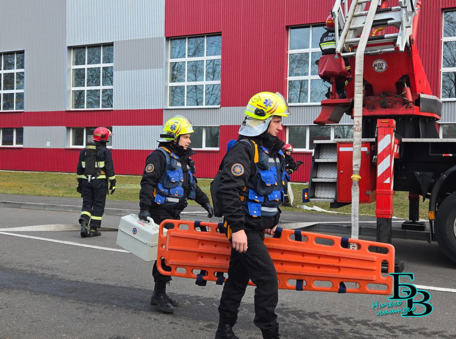 ЧС НА "БРЕСТМАШЕ"! ЭТО УЧЕНИЯ МЧС