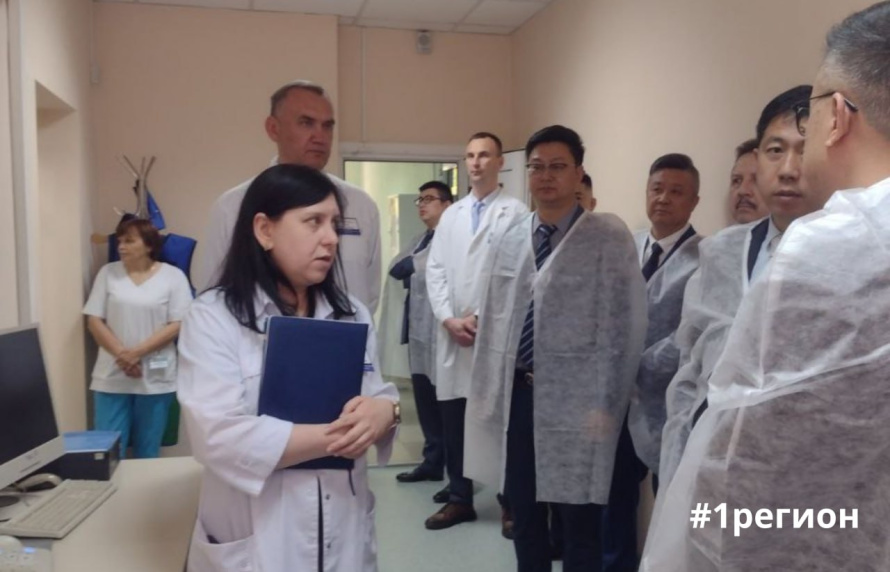 Делегация из КНР посетила Брестскую центральную городскую больницу